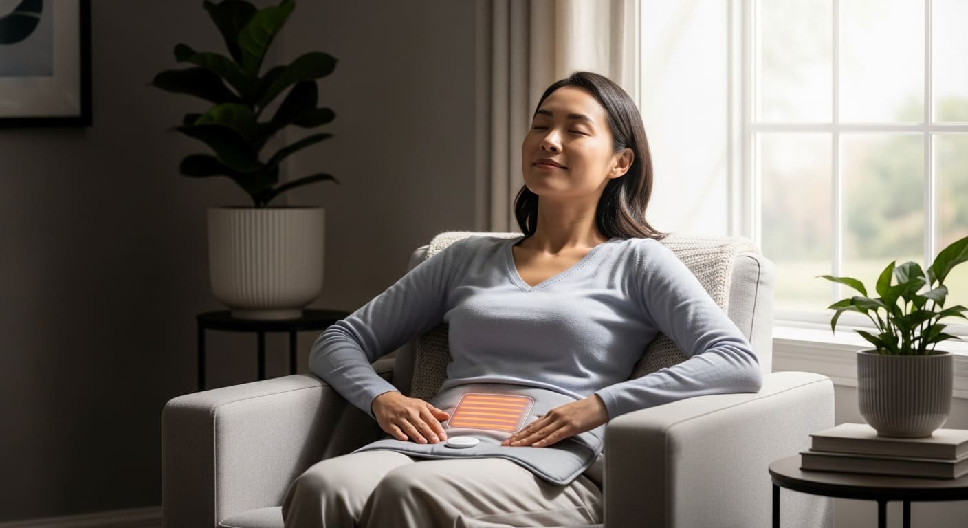 透過熱敷緩解月經疼痛