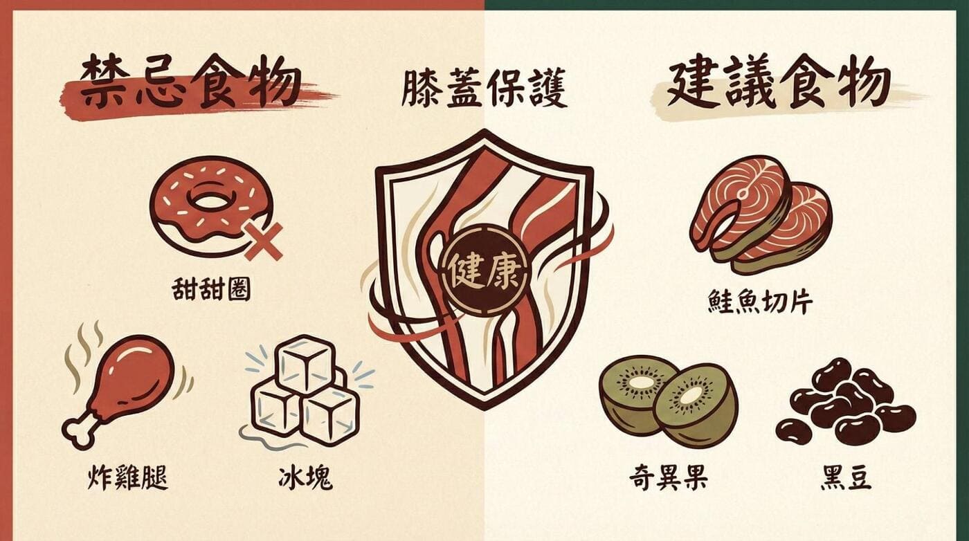 保護膝蓋的飲食建議及禁忌食物